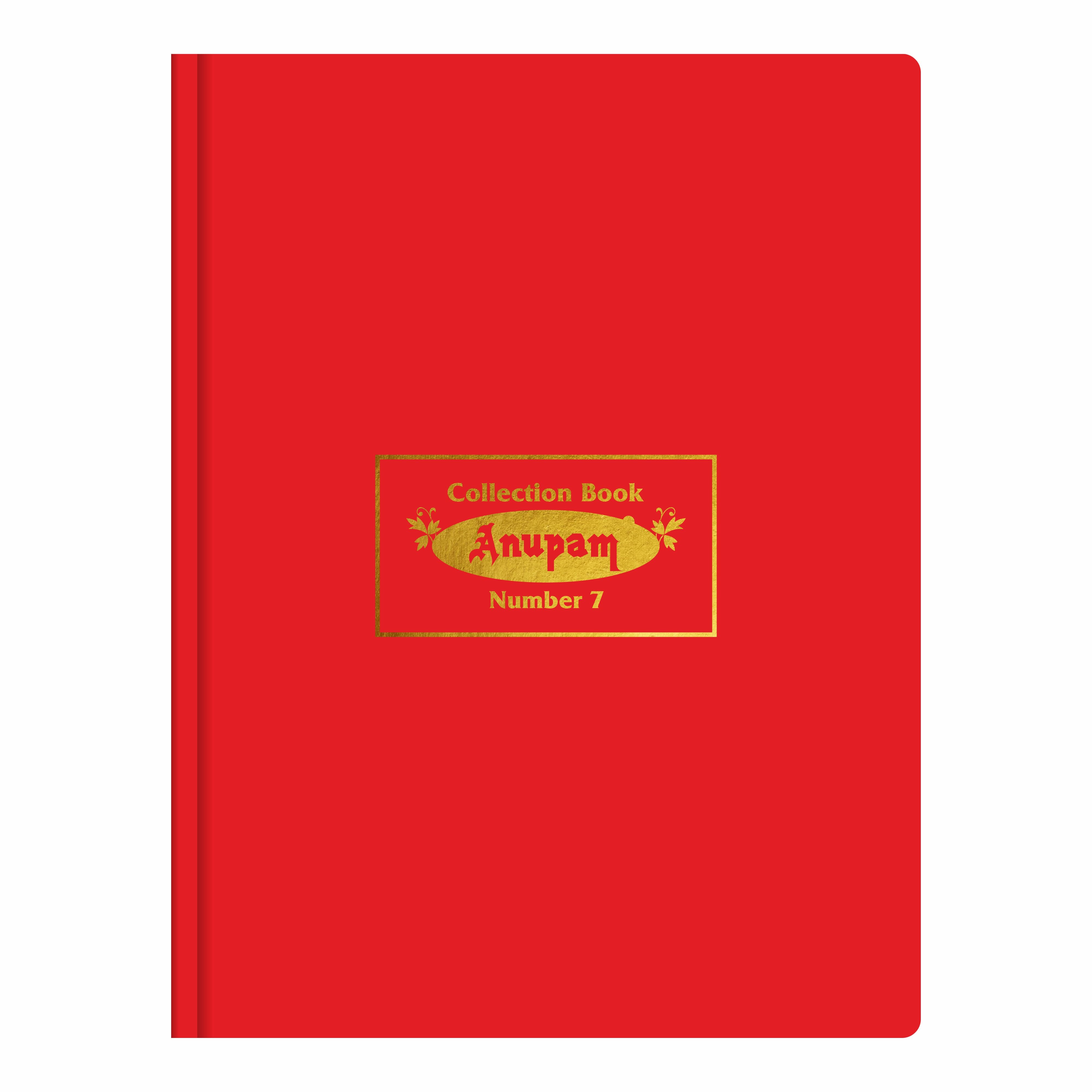 Anupam Collection Pass Book -premium robust material-hardbound and PVC variants- 80 GSM